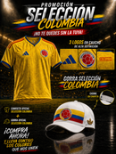 Combo Camiseta + Gorra Selección Colombia – ¡Viste Completo para el Mundial 2026!