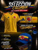 Combo Camiseta + Gorra Selección Colombia – ¡Viste Completo para el Mundial 2026!