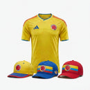 Combo Camiseta + Gorra Selección Colombia – ¡Viste Completo para el Mundial 2026!
