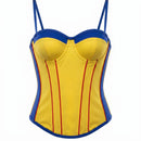 Corset Moldeador Tricolor – Selección Colombia | Estilo y Figura para el Mundial 2026